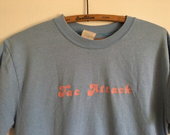 Vintage med/large T-shirt with the fuzzy “sac attack”