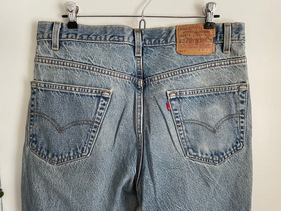 Vintage 35x28 517 Levi’s red tab boot cut - image 8