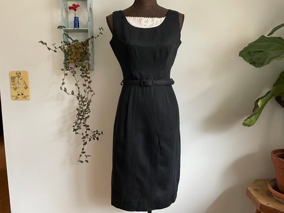 Vintage 1960’s small dress black and white - image 1