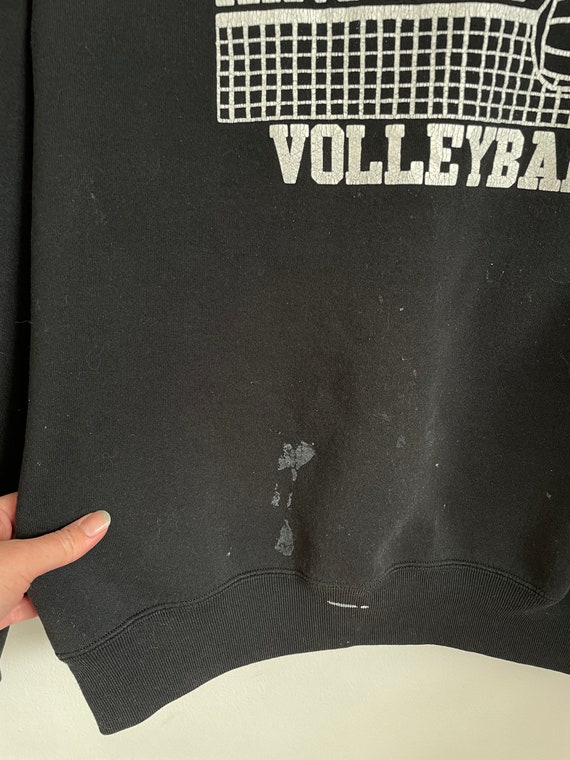 Vintage 1990s L/XL Russell sweatshirt volleyball … - image 8