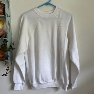 vintage blank Tultex dead stock raglan sweatshirt L/XL