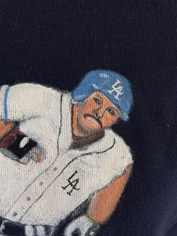 Vintage Kirk Gibson handpainted NOS sweatshirt XL… - image 4