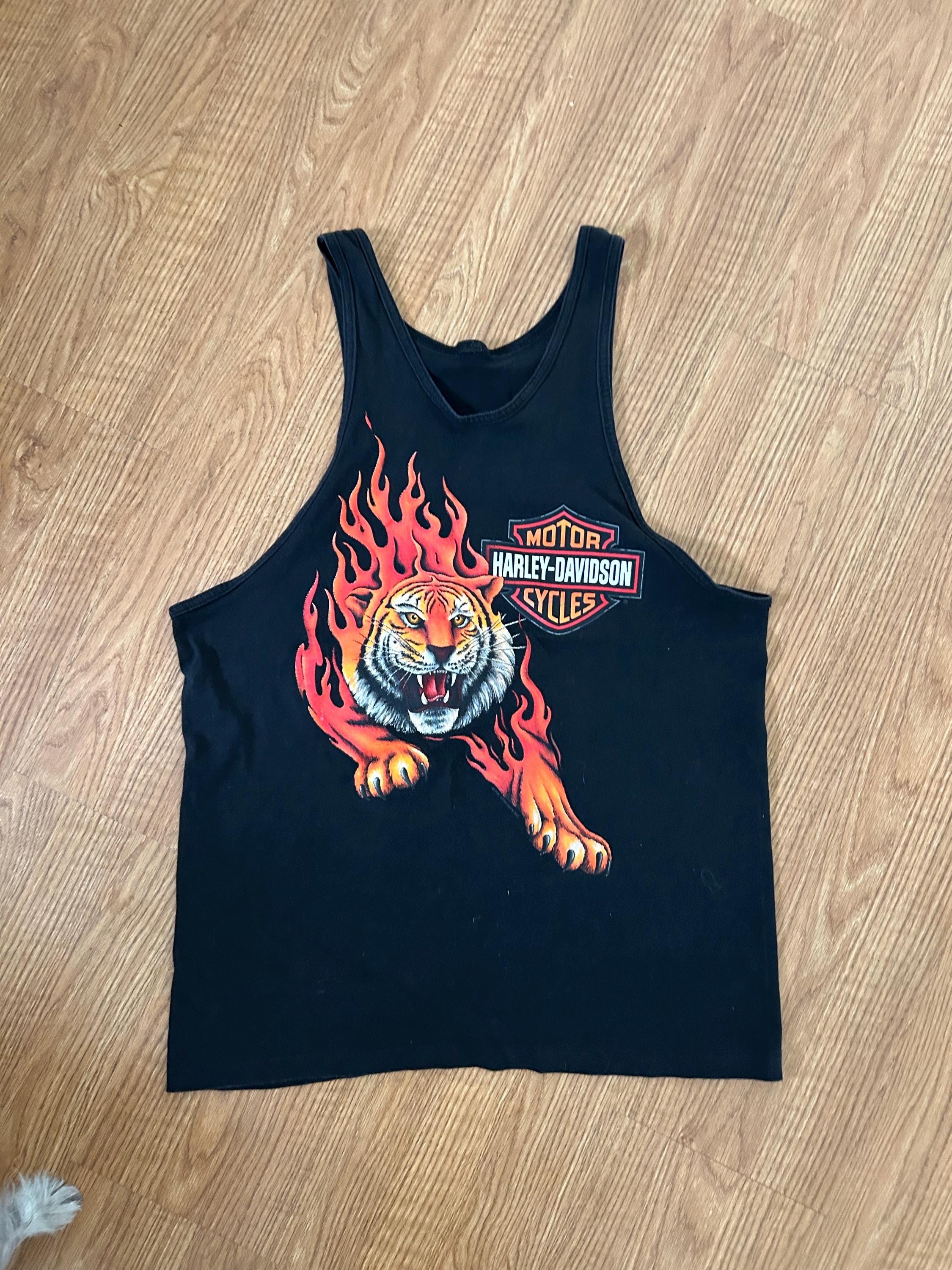 Vintage Harley Davidson Tank Top - Etsy