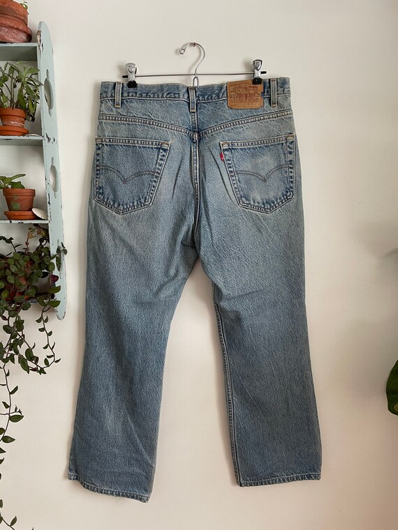 Vintage 35x28 517 Levi’s red tab boot cut - image 3