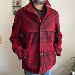 Soo Woolen Mills Plaid Jacket - Etsy