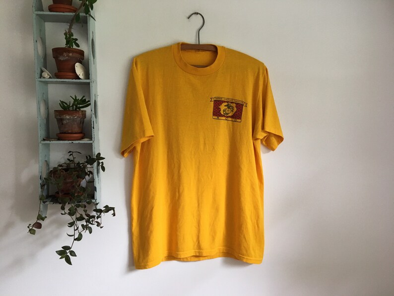 Vintage LXL marine corps bulldog tee
