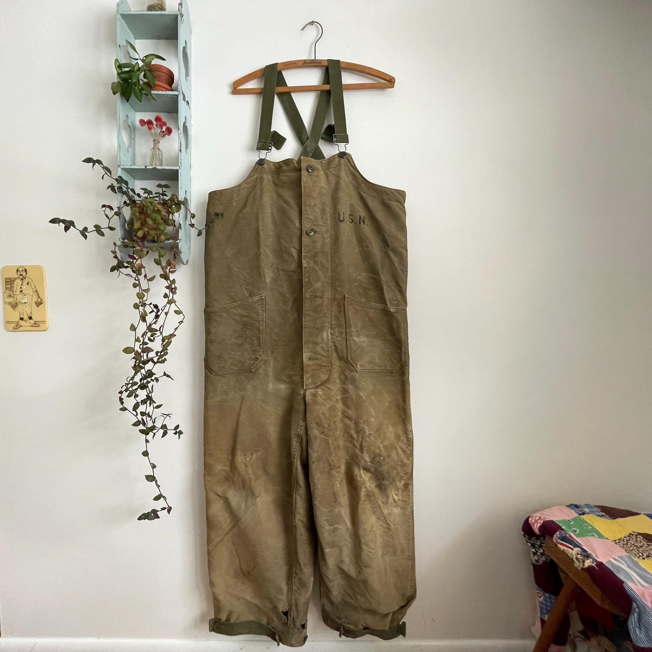 Us Navy Deck Overalls - Etsy Us Navy Deck Overalls - Etsy