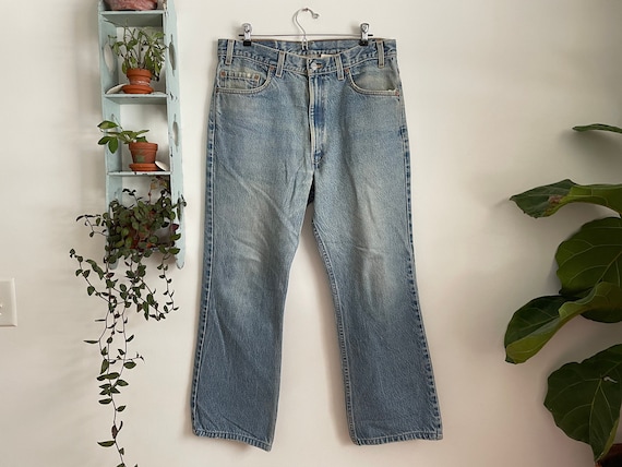 Vintage 35x28 517 Levi’s red tab boot cut - image 1