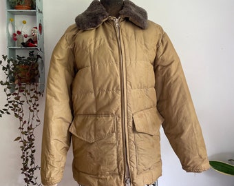 Vintage LL Bean goose down jacket medium