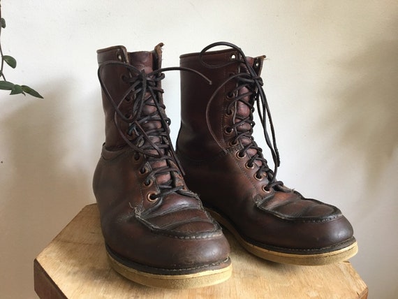 chippewa moc toe boots