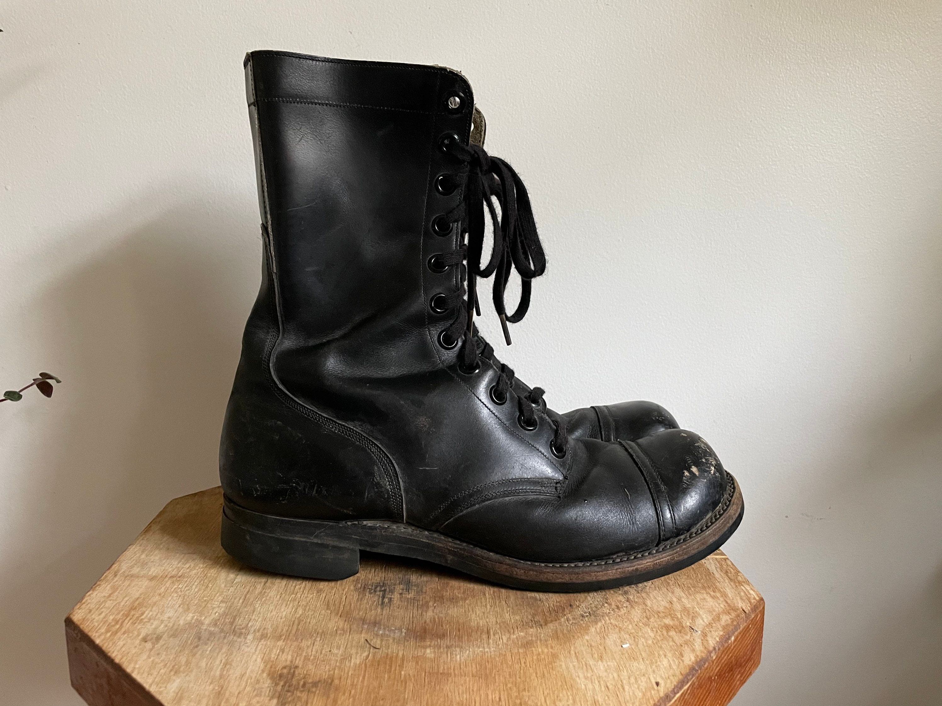 Mens Vintage Combat Boots