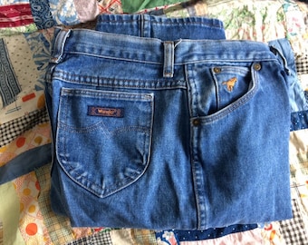 29 x 31 Vintage Wrangler jeans high 12" rise