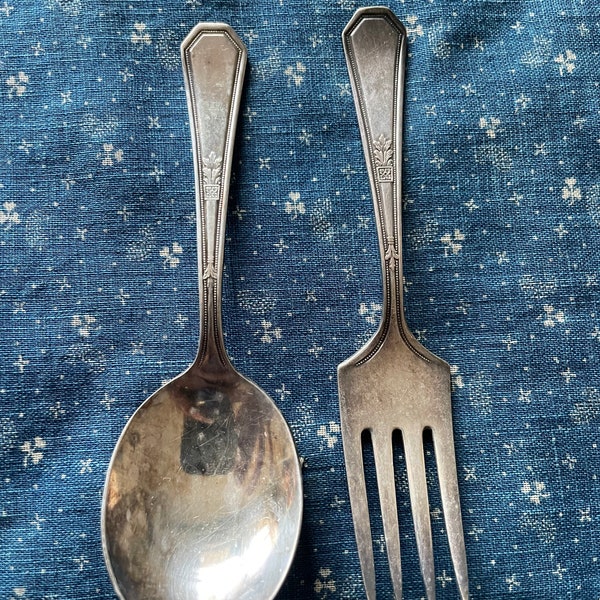 Wm Rogers Baby Spoon Etsy