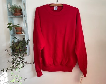 Vintage medium dead stock Jerzees sweatshirt made in USA with tags