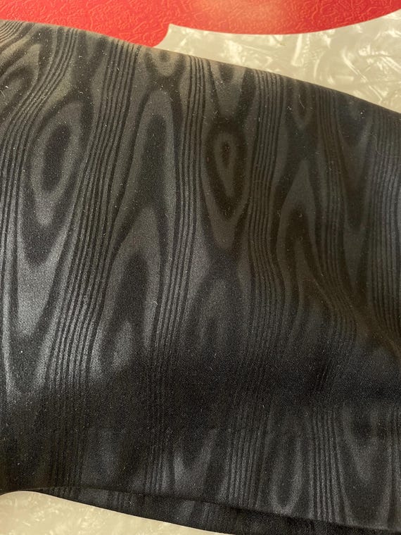 vintage 1970’s jacquard black sleeveless jumpsuit… - image 7