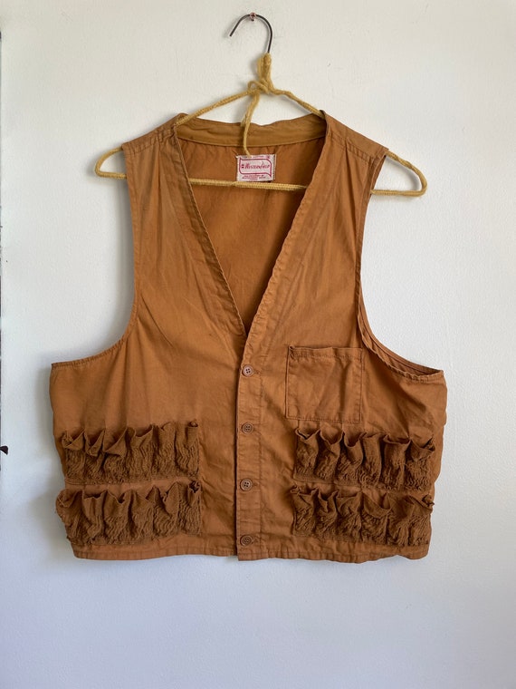 Vintage small hunting vest - image 6