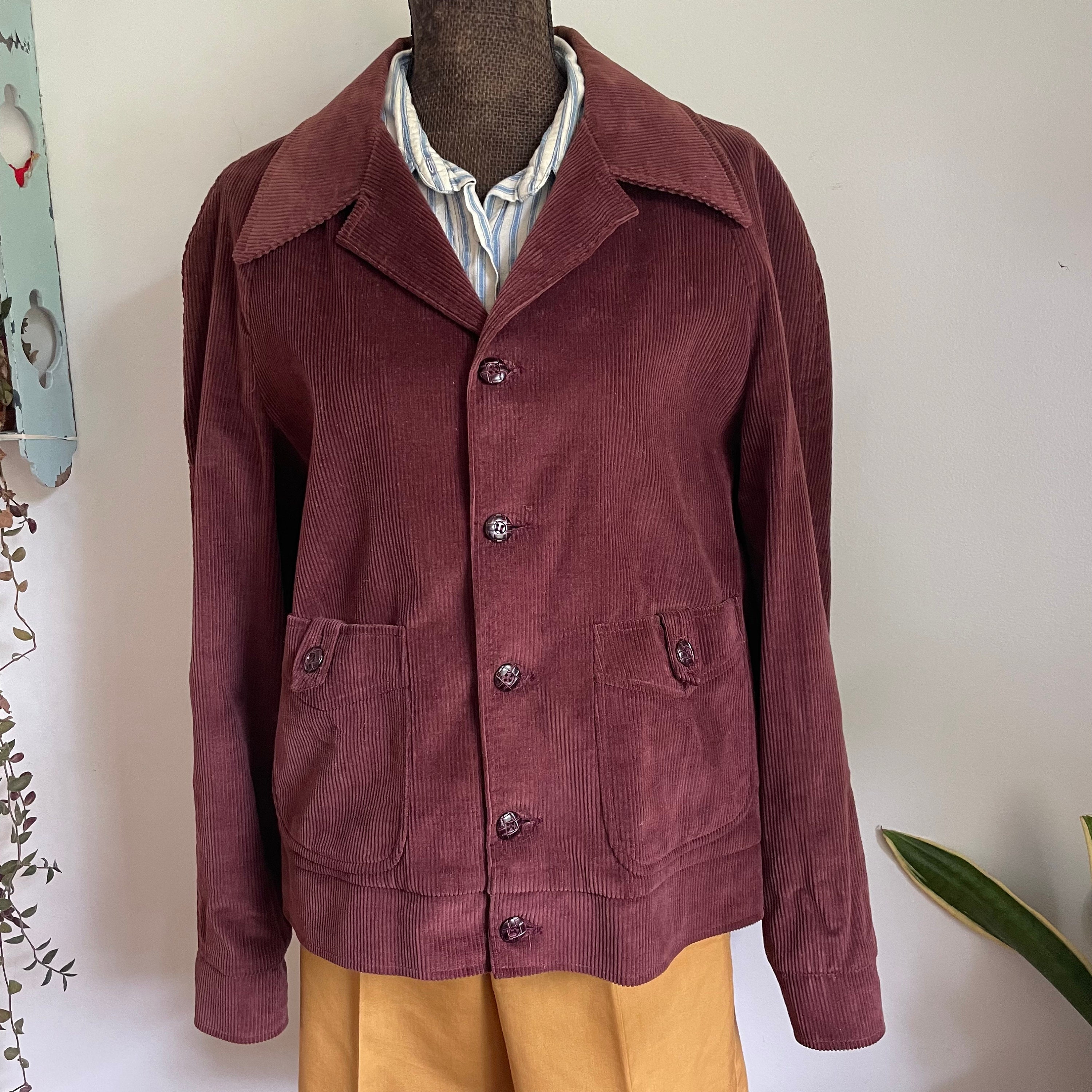 Corduroy Jacket 50s - Etsy Corduroy Jacket 50s - Etsy