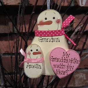 Granddaughter personalized Valentine, Grandma Valentine, Personalized Valentine decoration, great grandma great-granddaughter great grandson