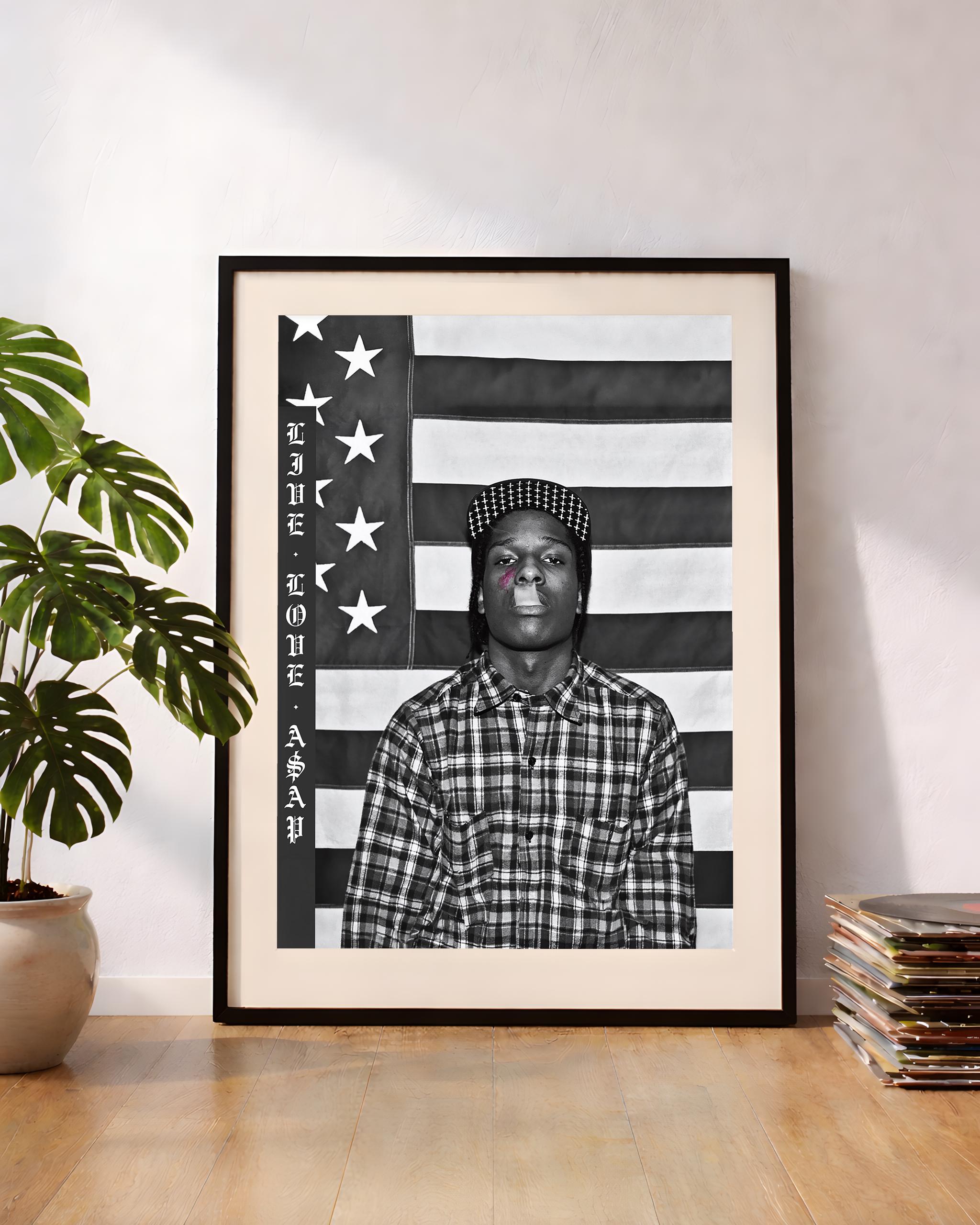 Asap rocky poster - Etsy 日本