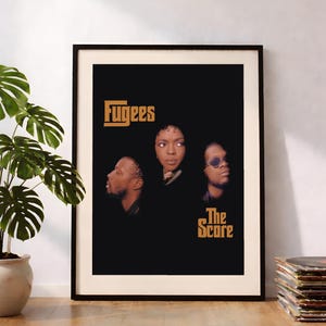 Fugees the Score Poster - Etsy