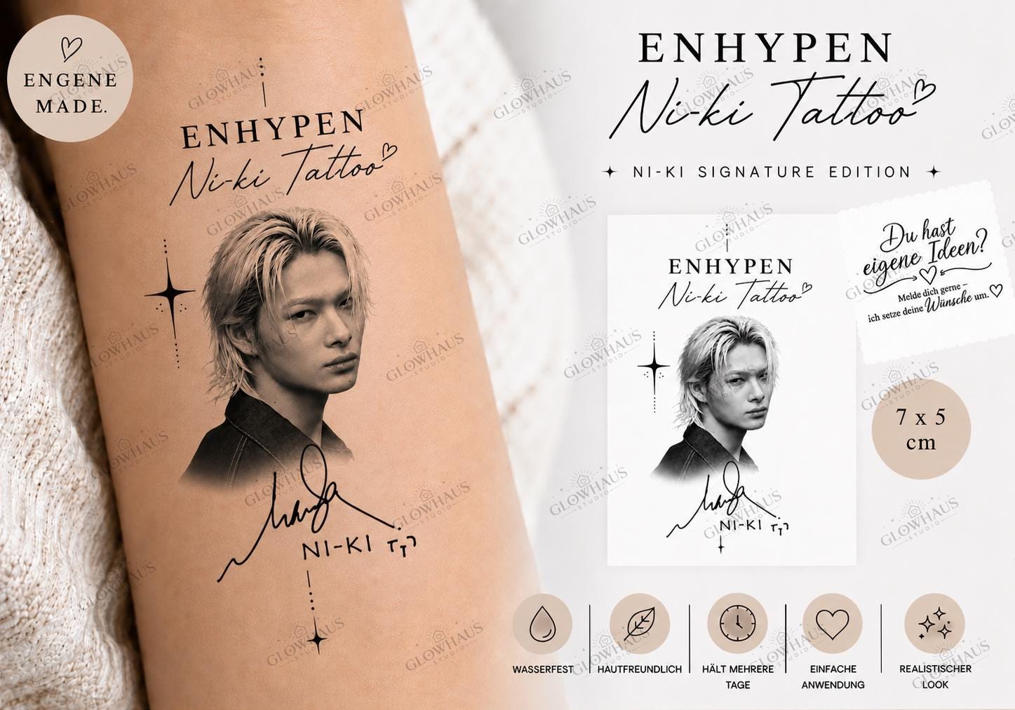 Ateez temporary tattoos - Etsy 日本