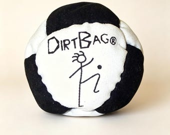 8 Panel Dirtbag Footbag, Sand Filled Kick Bag, Synthetic Stitching Footbag, Outdoor Sports Kick Toy, Freestyle Game Prop