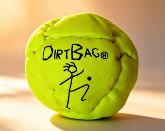 8 Panel Dirtbag Footbag, Sand gefüllter Kickbeutel, Fußballschuhbeutel mit synthetischen Nähten, Outdoor-Sport-Kick-Spielzeug, Freestyle-Spiel-Requisite