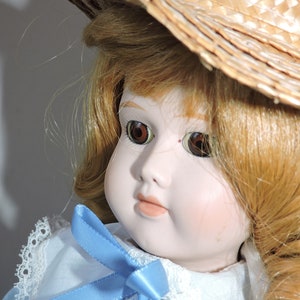 Muñeca de porcelana de Bisque victoriano Muñeca Vintage | Etsy