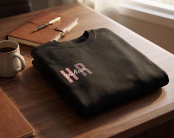 Bluza z nadrukiem HR Professional | Bluza z okrągłym dekoltem z grafiką Word Art dla działu HR | Prezent z podziękowaniami dla działu HR