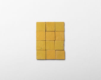 806 Yellow | 1x1 Mosaic - Sample