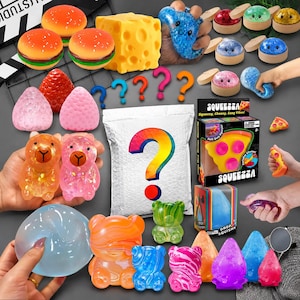 Kawaii squishy blinddoos speelgoed voor zintuiglijk spel Feestartikelen en cadeaus