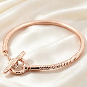 Pandora rose gold bracelet - Etsy 日本