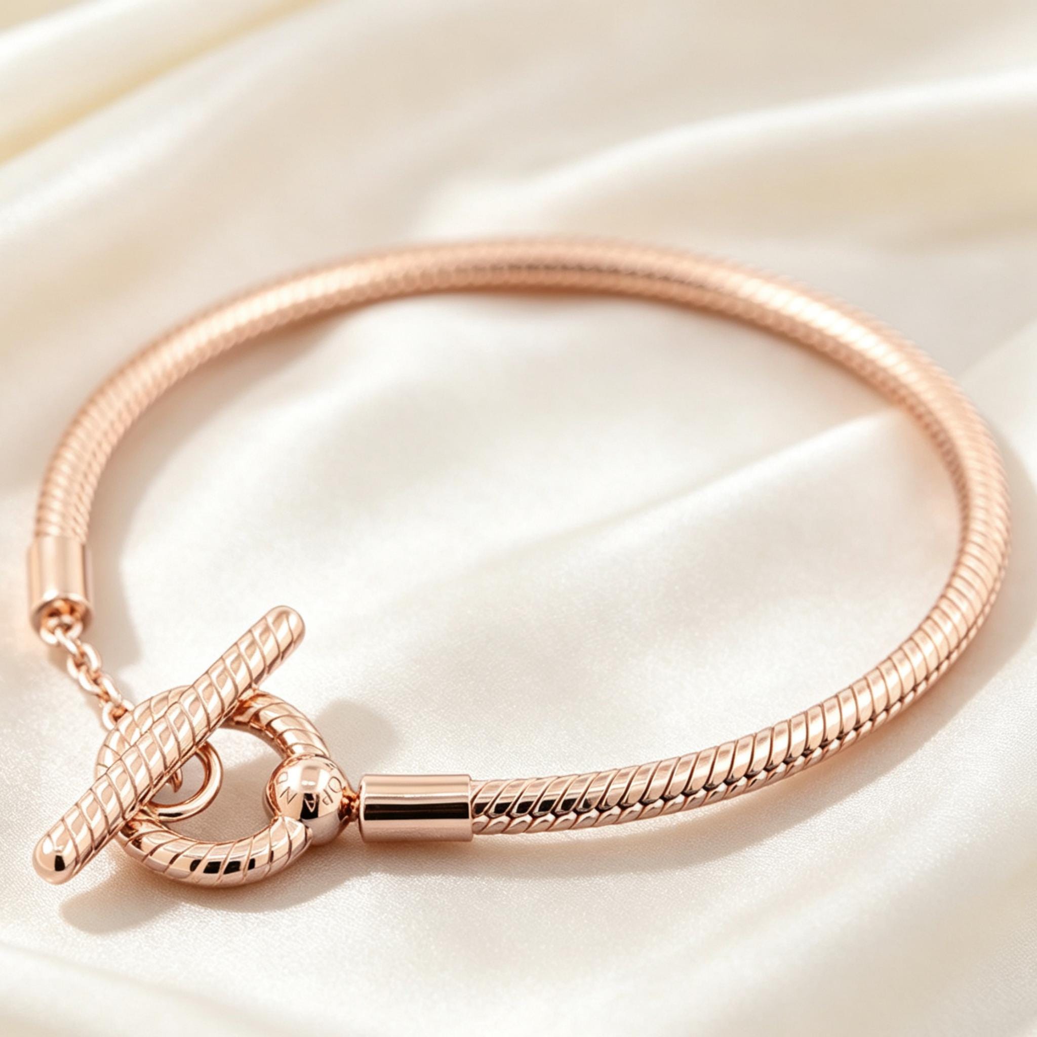 T Bar Chain Bracelet - Etsy