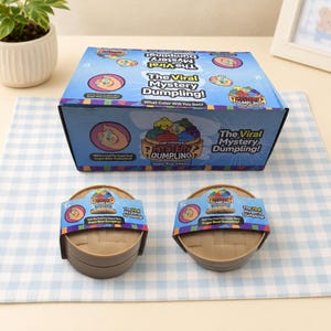 Mini Raviole Misteriose Squishy Giocattolo Scatola a Sorpresa Colore Casuale Regalo Antistress