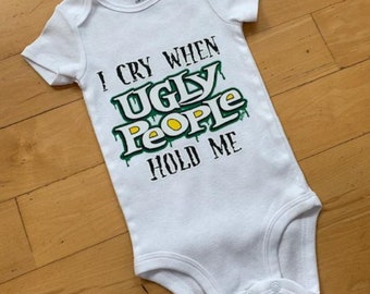 Funny baby onesie