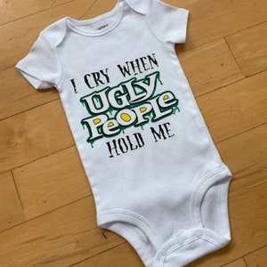 Funny baby onesie