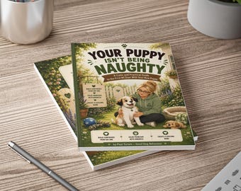 Notizheft | Softcover A5 Welpen Training Tagebuch