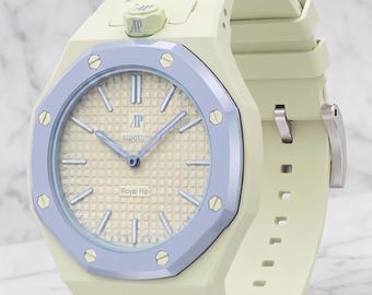 Kit de modifications pour montre Swatch x AP Royal Pop, boîtier en silicone intégré