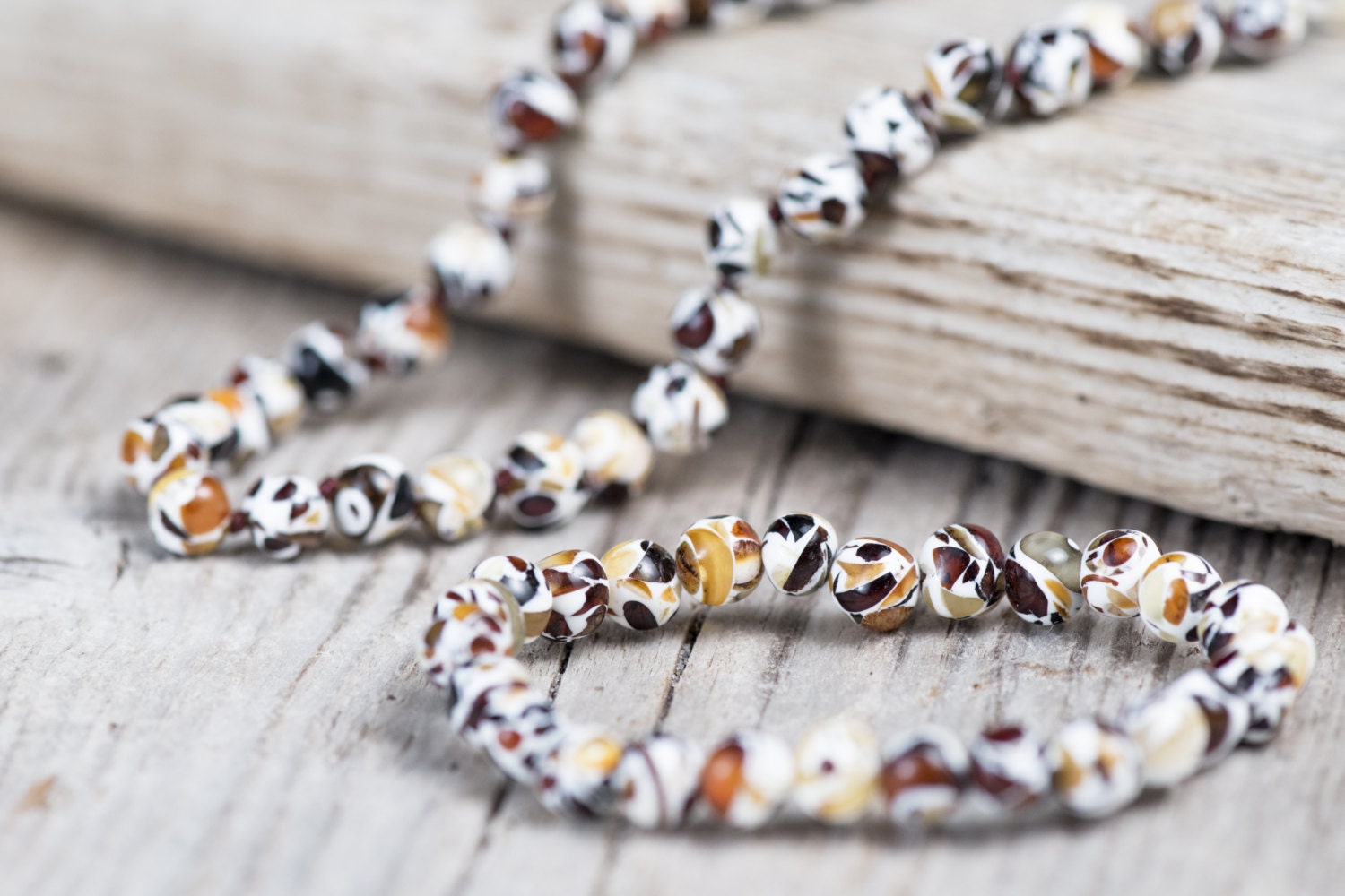 genuine baltic amber teething necklace