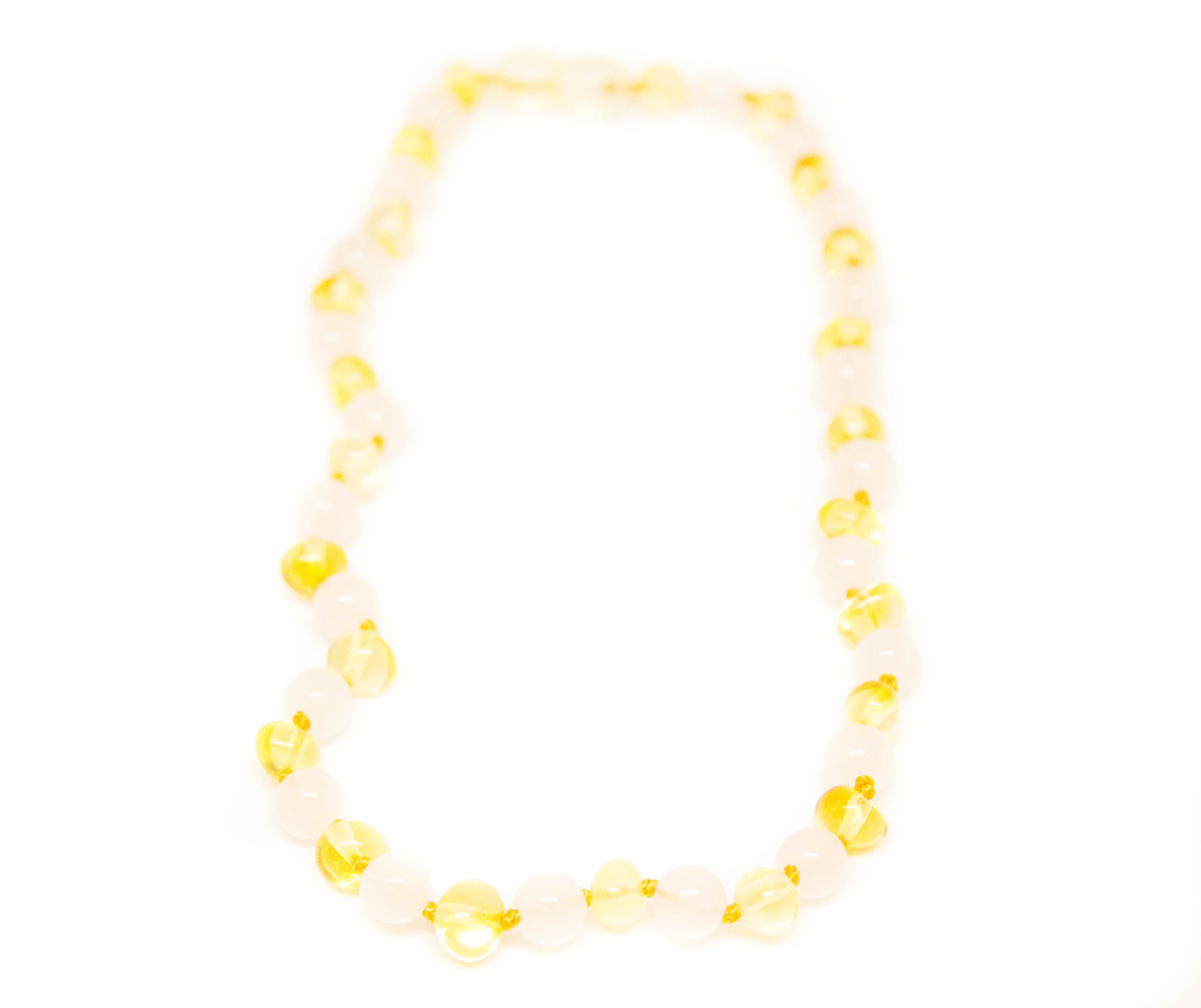 amber rose teething necklace