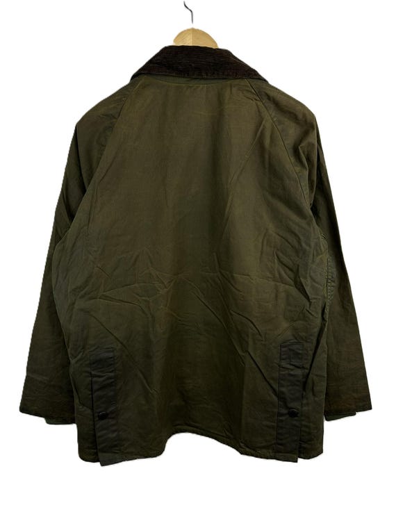 Vintage Barbour Bedale Green Waxed Jacket C40 90s Men… - Gem