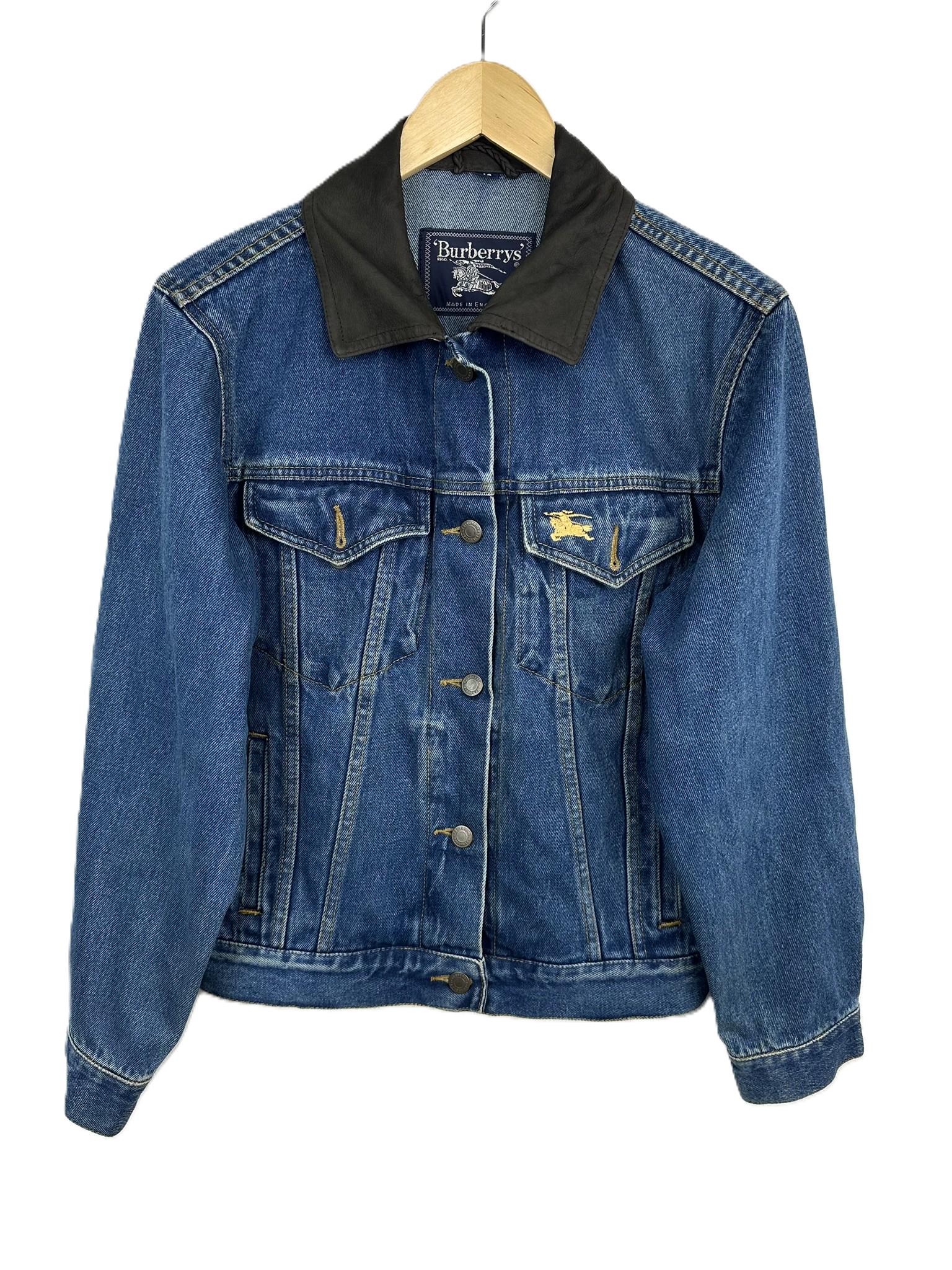 Burberry Denim Jacket - Etsy