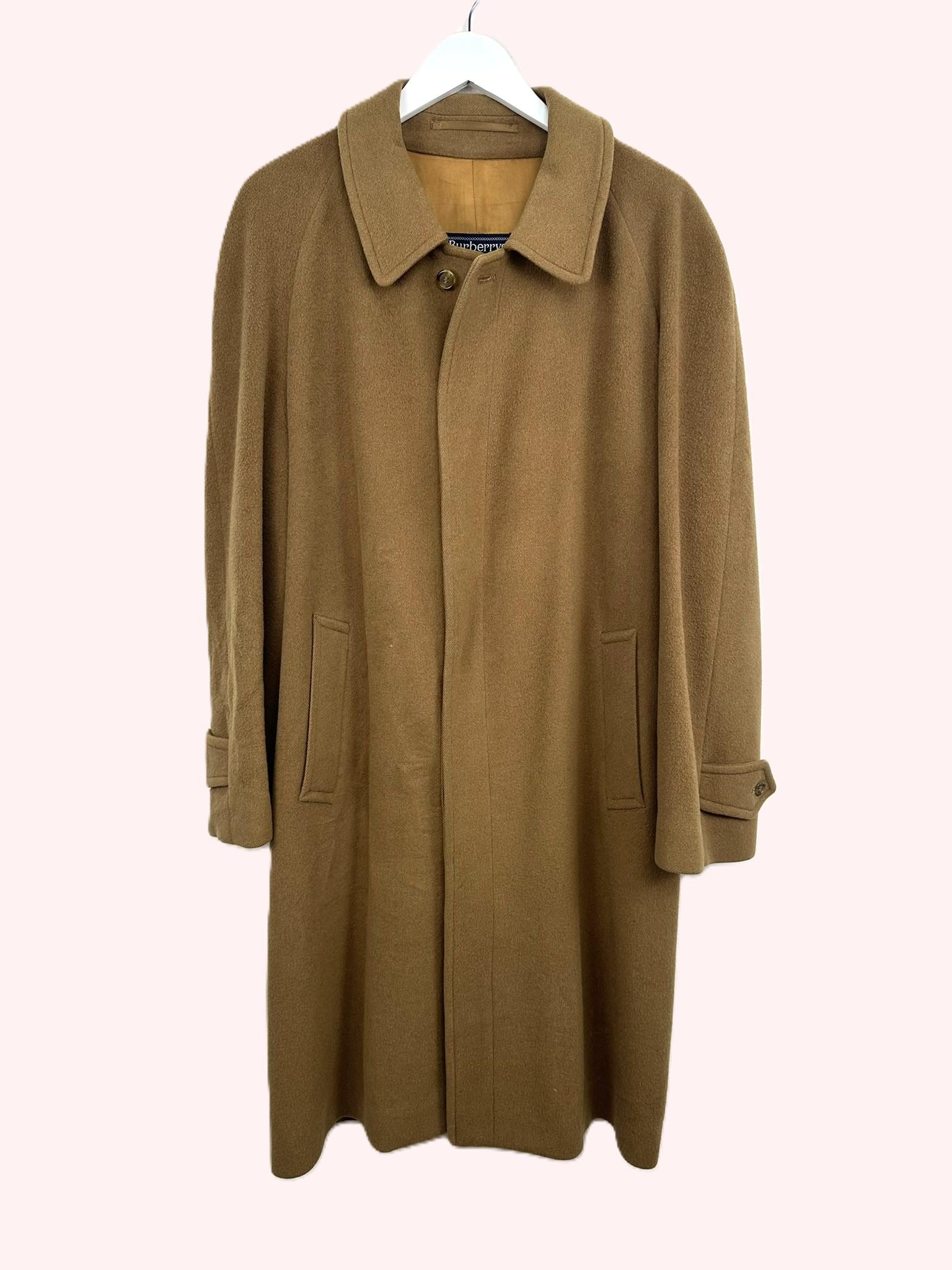 Burberrys Camel Hair Coat - Etsy