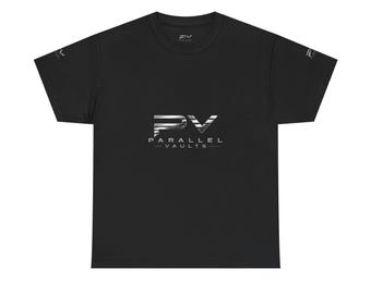 Parallel Vaults, zwaar katoenen T-shirt, uniseks