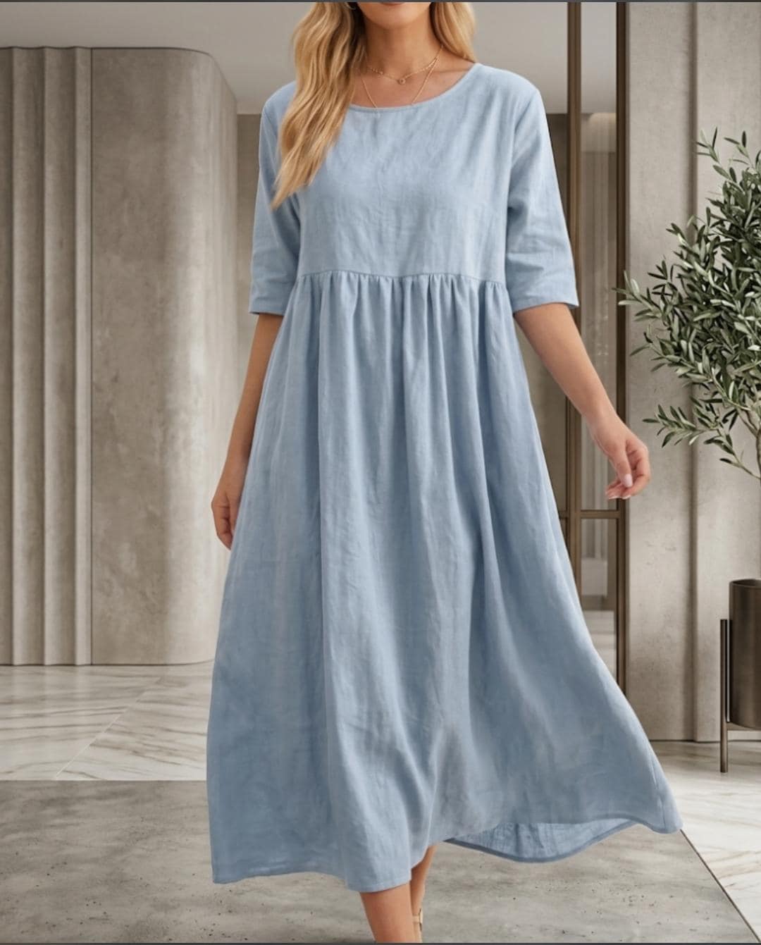 empire waist dress casual Dresses Styling Tips Wear alone cleojamison Length:Hemmed Ethnic Wear - Shop Line