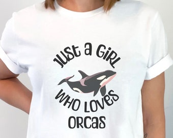 Ocean's Majesty T-Shirt Marine Life Shirt Ocean Lover Gift Sea Animal Tee Unique Orca Design Top Birthday Present