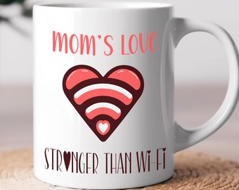 Mother's Day Mug Mom Coffee Mug Strong Mom Love Birthday Gift Unique Funny Mom MugCeramic Mug 11oz