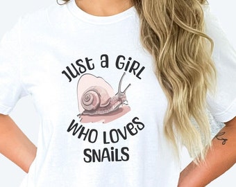 Snail Pace Adventure Whimsical Garden Snail T-Shirt, Snail Shirt, Cute Animal Top, Trendy Shirt Design, Funny Quote Tee, Birthday Gift