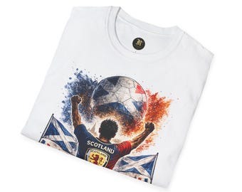 Scotland Fan Shirt | Scotland Football Supporter Design | Football Fan Gift