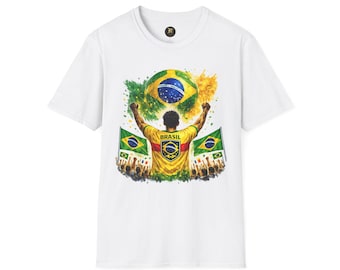 Brazil Fan Shirt 2026 | Brazil Football Supporter T-Shirt | Football Fan Gift | Public Viewing | Brazil Supporter